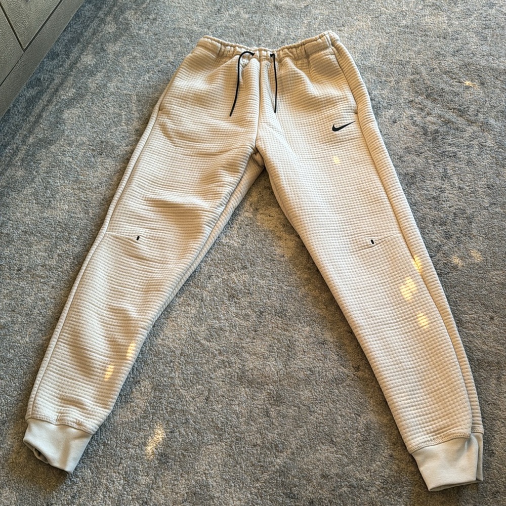 Nike Cream Track Pants - Picture 3 of 7